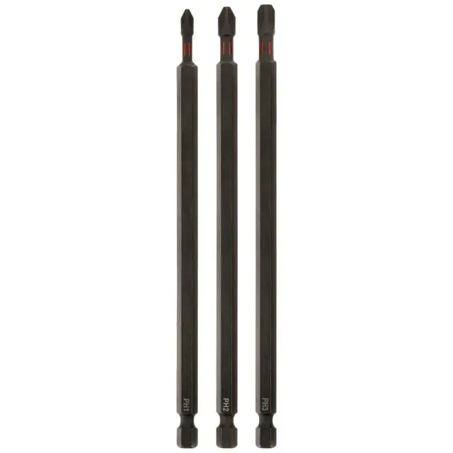 KWB 123041 bit PH 150 mm torsione set 3 pezzi