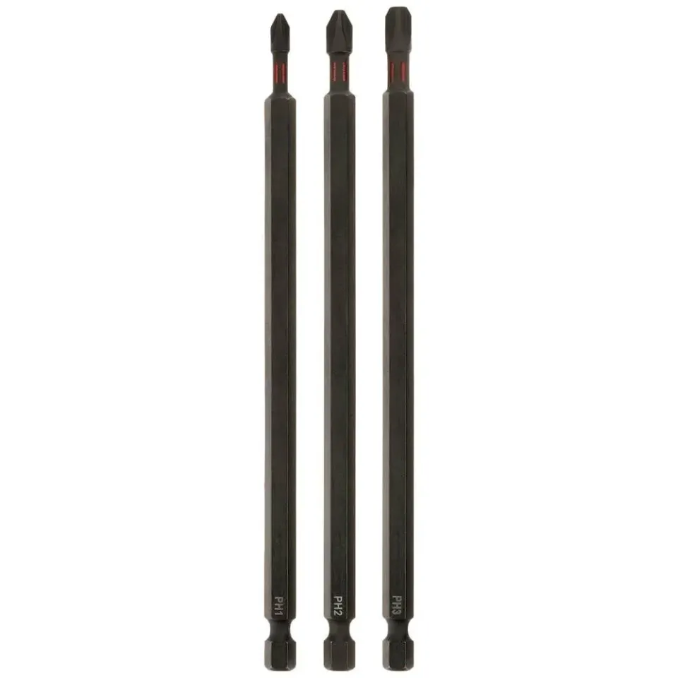 KWB 123041 bit PH 150 mm torsione set 3 pezzi