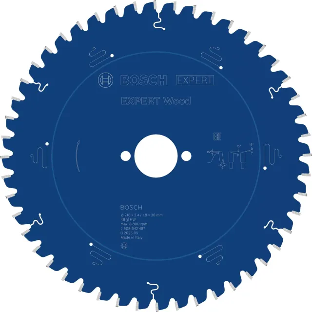 Bosch Expert Wood Lama Circolare 48 Denti per Legno