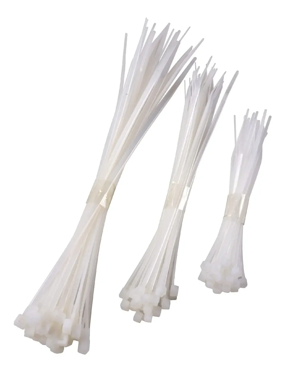 KWB 402890 fascette nylon bianche 75 pezzi 3 misure
