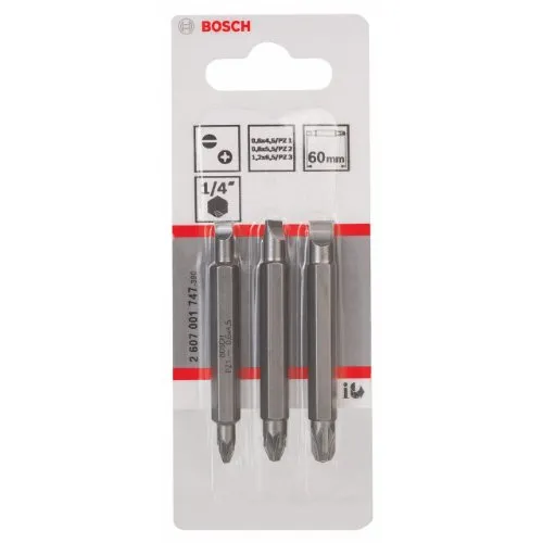 Bosch Expert bit avvitamento 60 mm grey inserti Pz