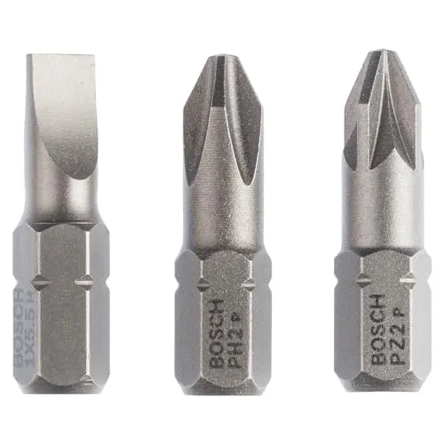 Bosch Expert 2607001766 bit cacciavite 25 mm 3 pezzi