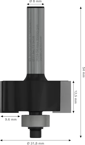Bosch Expert fresa scanalare 8x9,5x12,7mm legno