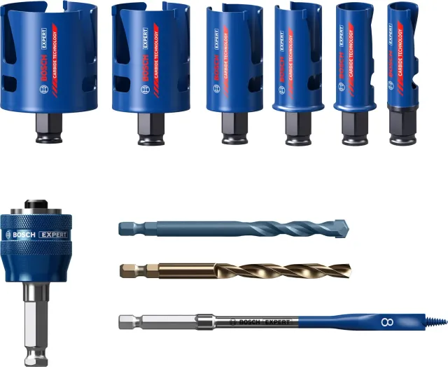 Bosch Expert Construction Material seghe a tazza 10 pezzi 64 mm
