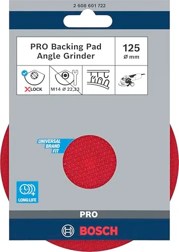 Bosch Expert Platorello X-Lock Velcro 125 mm PRO