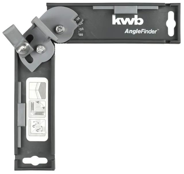KWB 061400 smusso angolare goniometro 0-180 gradi