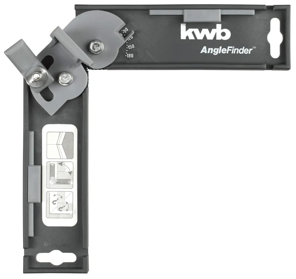 KWB 061400 smusso angolare goniometro 0-180 gradi