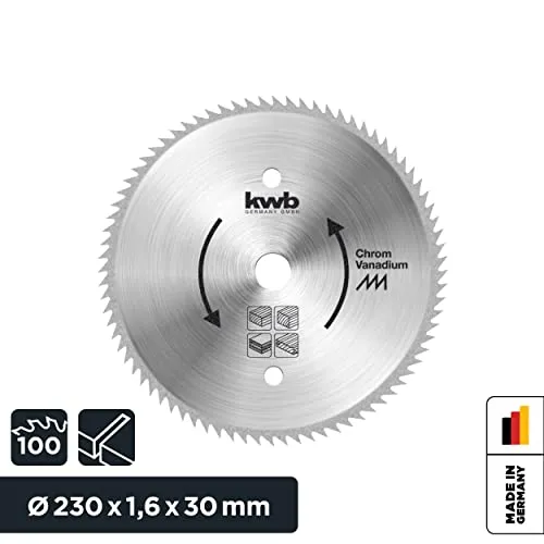 KWB Lama Sega Circolare 230x30 mm 72 Denti Legno