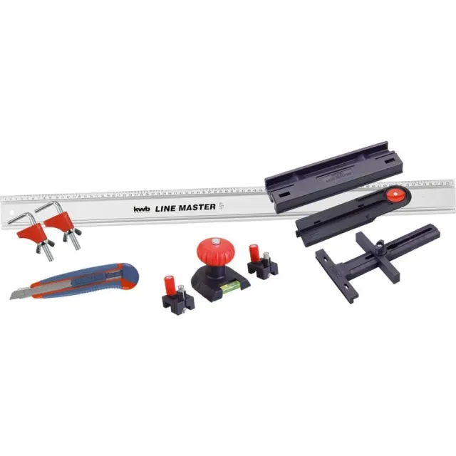 KWB Line Master riga di precisione set 10 pz 800 mm