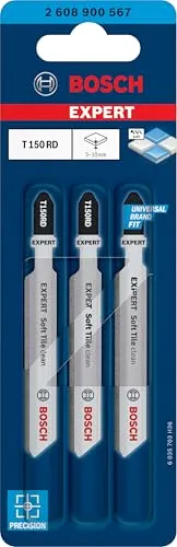 Bosch Expert T150RD lame seghetto piastrelle 3 pezzi