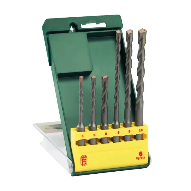 Bosch 2607019447 set 6 punte SDS-Plus 5-10 mm calcestruzzo