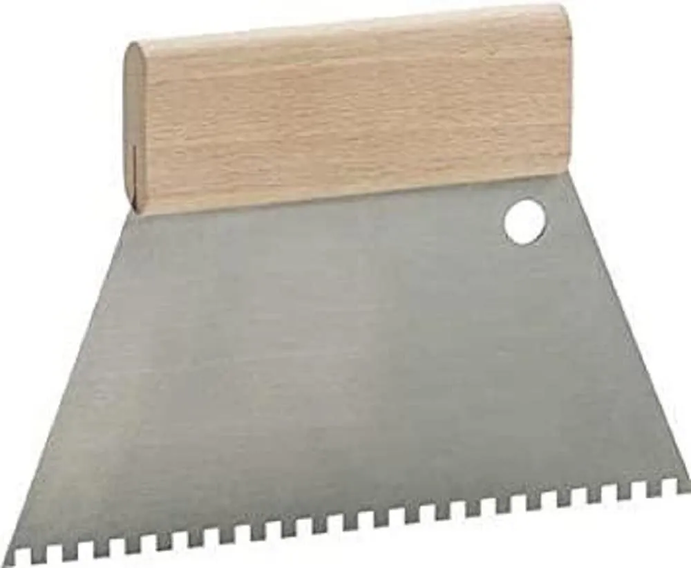 KWB 0333-12 spatola dentata 180x98 mm B2 acciaio