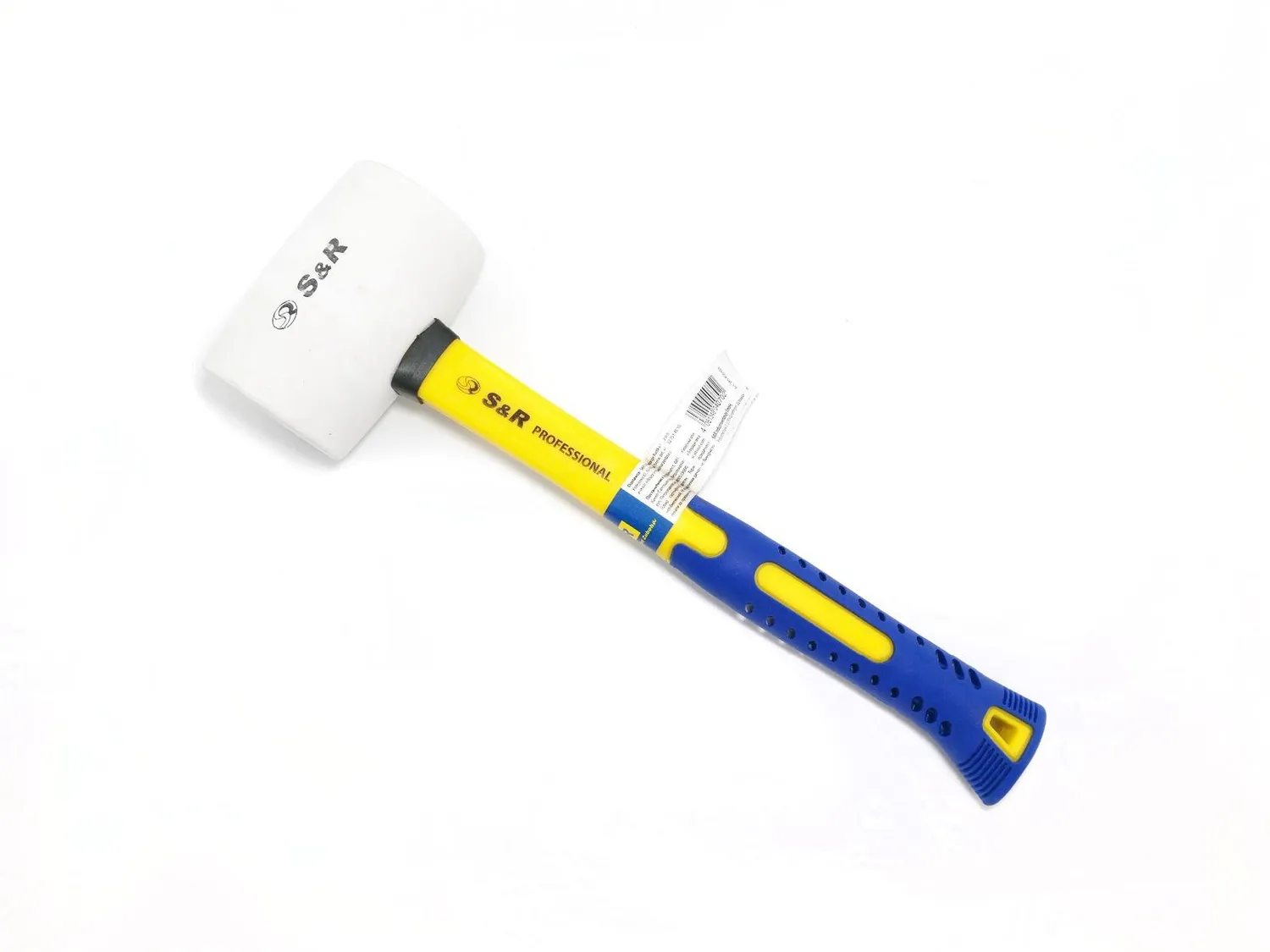 S&R Martello Gomma Bianca 55 mm 450 g Antimacchia