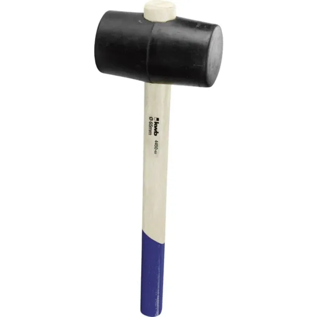 KWB 4450-50 mazzuolo gomma 54 mm testa nera