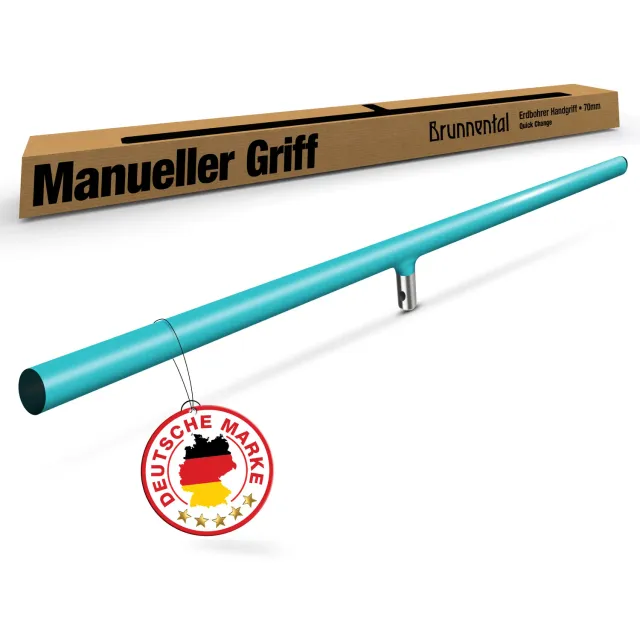 Brunnental impugnatura 70 cm per trivella attacco 20 mm
