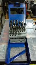 S&R GM punte trapano metallo HSS 25 pezzi 1-13 mm in cassetta
