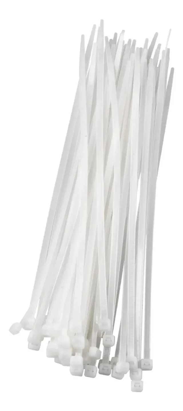 KWB 403690 fascette cavi 4,8x250 mm 50 pezzi bianche