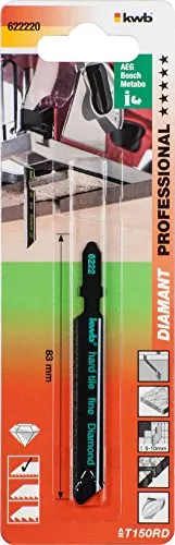KWB 622220 Lama seghetto alternativo diamantata attacco T