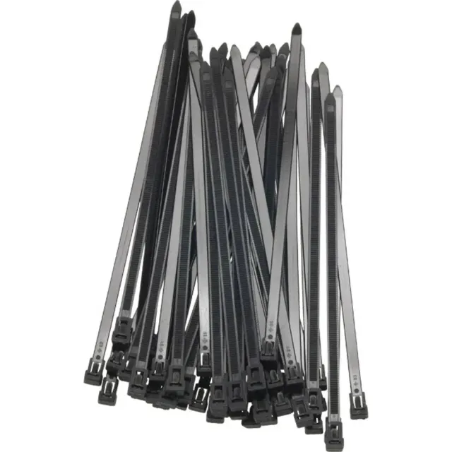KWB 403490 Fascette nere 7,2x250 mm 50 pezzi