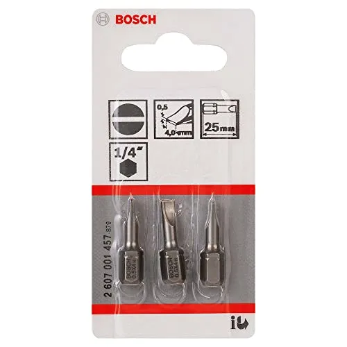 Bosch Expert Punta Cacciavite Blu Bit per Avvitatori