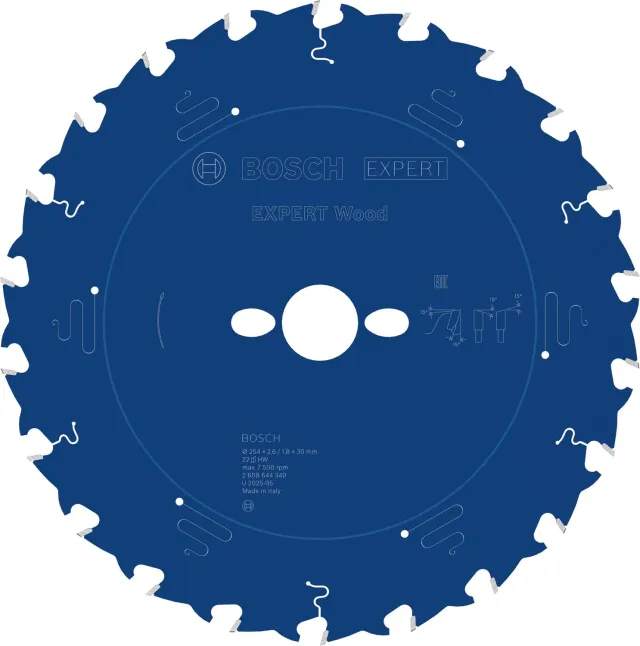 Bosch Expert for Wood lama circolare per seghe da banco per legno