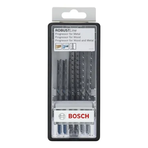 Bosch Expert Progressor Wood&Metal T lame seghetto 6 pezzi legno metallo