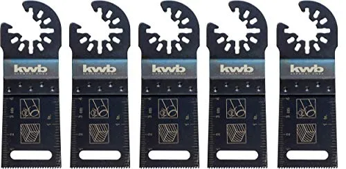 KWB AKKU-TOP CV Lame multitool 5 pz 34 mm legno