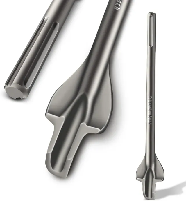 Schwabenbach SDS-Max scalpello a alette 60x400 mm canale