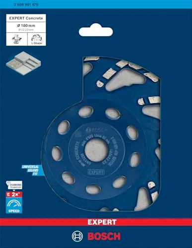 Bosch Expert Concrete mola a tazza diamantata 180 mm calcestruzzo