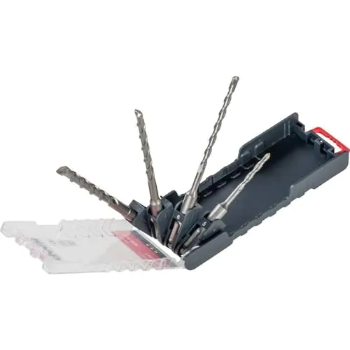KWB PowerBox 109164 punte SDS Plus 4 pezzi 5-10 mm