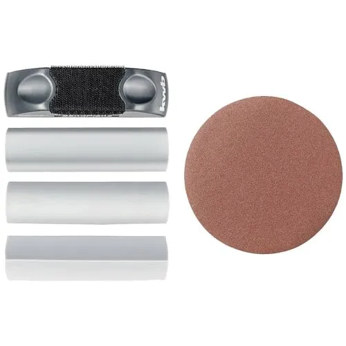 KWB blocco levigatura manuale 125 mm con profili Grana 150