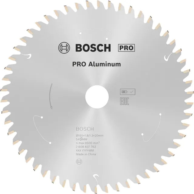 Bosch PRO Aluminium lama circolare cordless per alluminio e legno