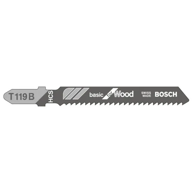 Bosch Expert T119 lame seghetto alternativo 5 pezzi ondulate