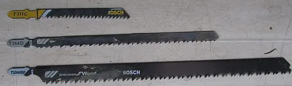 Bosch Expert T1044DP Lame Seghetto Alternativo 3 Pz Legno