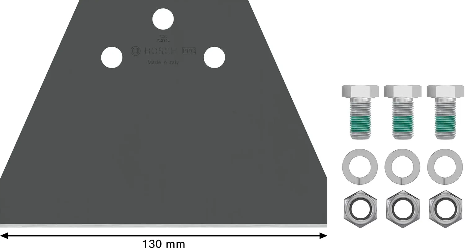 Bosch Expert PRO SDS plus ricambio raschietto 130mm
