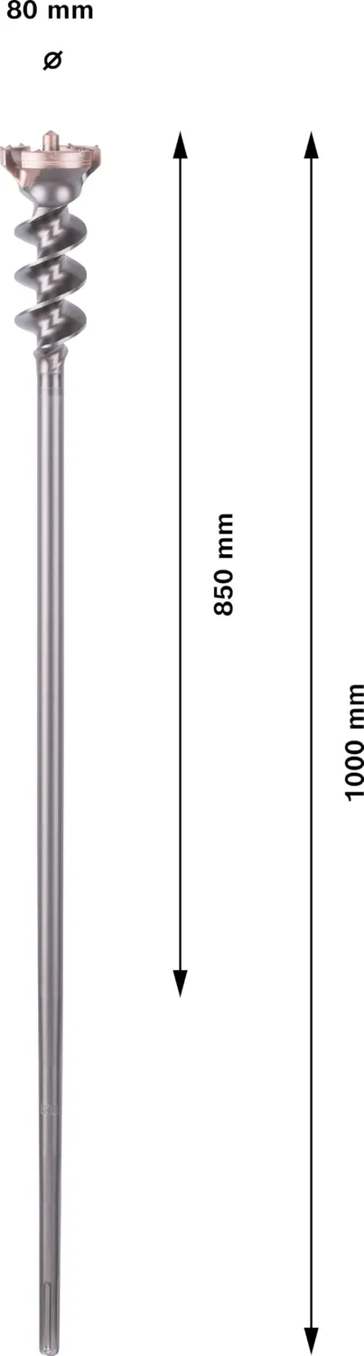 Bosch Expert PRO SDS max Break Through punta 80x850x1000 mm calcestruzzo