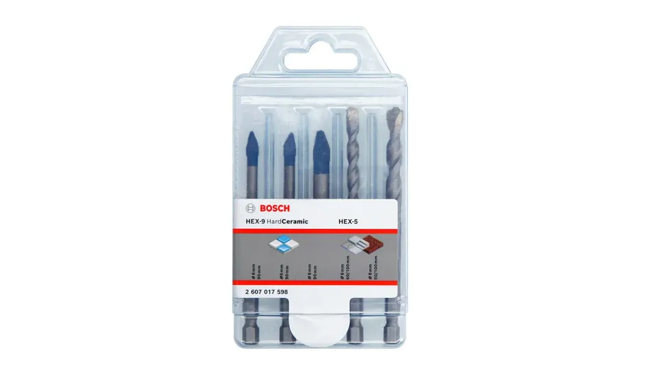 Bosch Expert HEX-9+HEX-5 set 5 punte 6/8mm gres