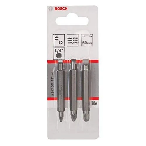 Bosch Expert bit avvitamento 60 mm grey inserti Pz