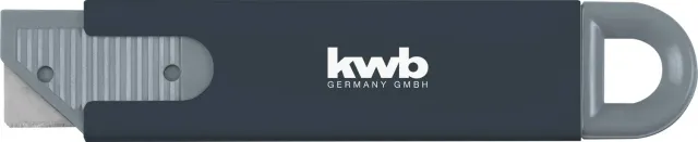 KWB mini coltello sicurezza nero lama retrattile 39mm tascabile