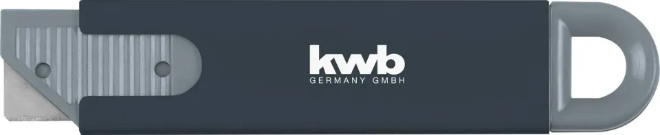 KWB mini coltello sicurezza nero lama retrattile 39mm tascabile