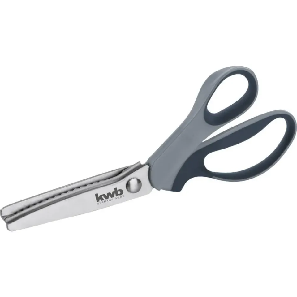 KWB 020700 forbici zig zag 235 mm tessuto destrorsi