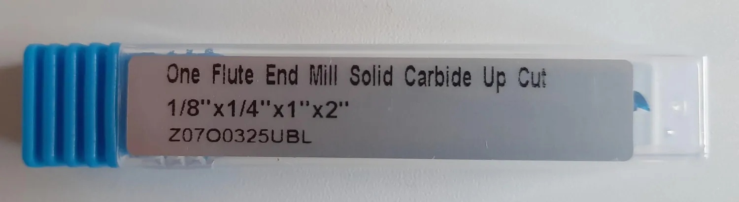 BGTEC fresa CNC elicoidale 3 mm per legno e alluminio