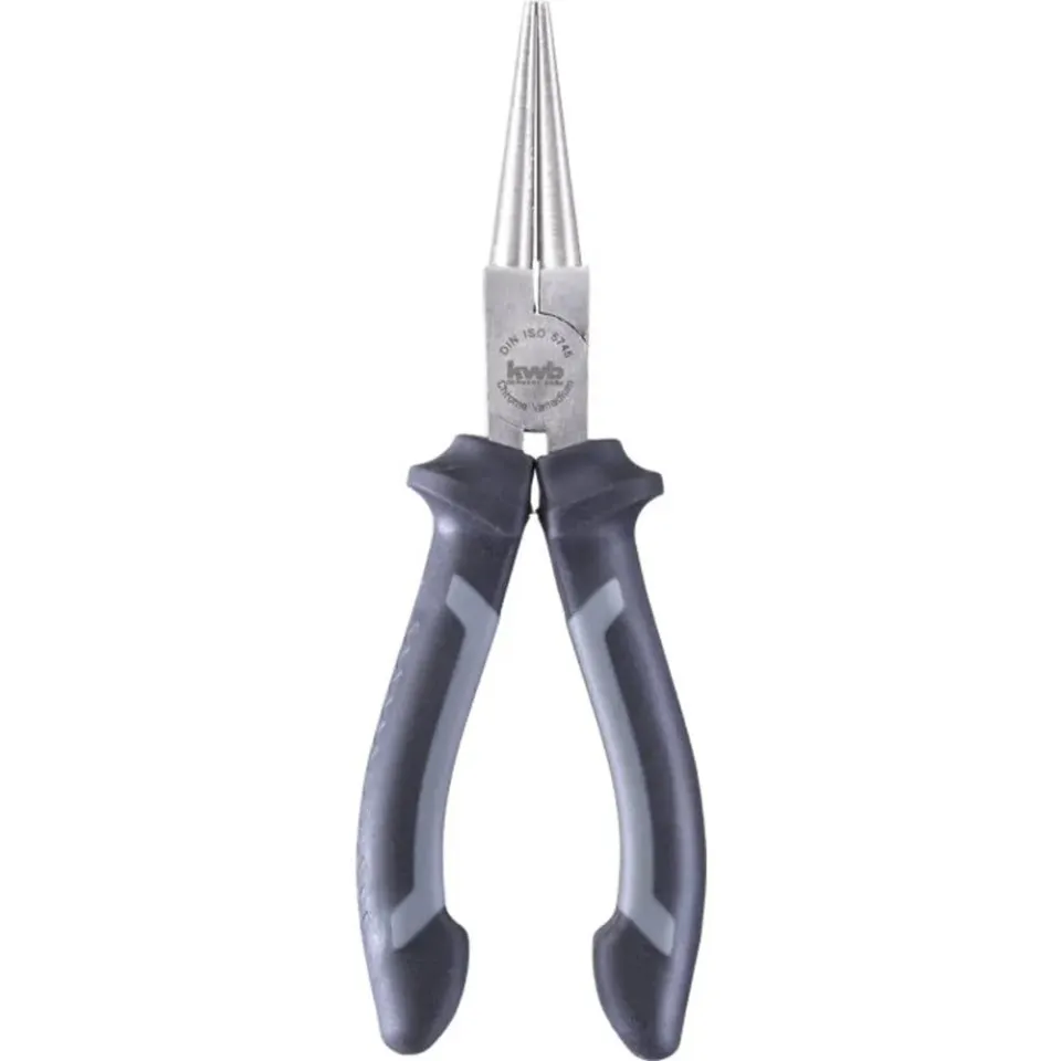 KWB pinza a becchi tondi 160mm acciaio CrV