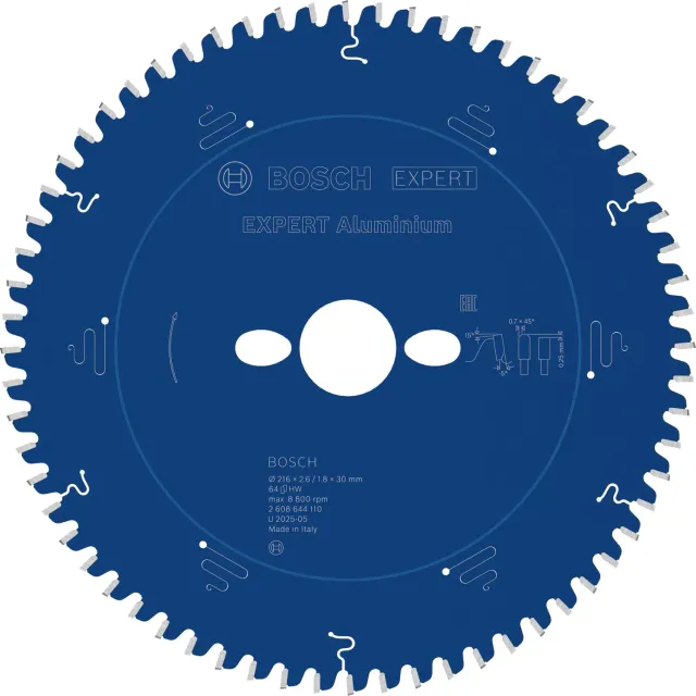 Bosch Expert lama circolare 216x30 mm taglio fine legno