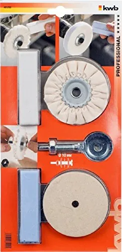 KWB 4852-00 kit lucidatura trapano 5 pezzi