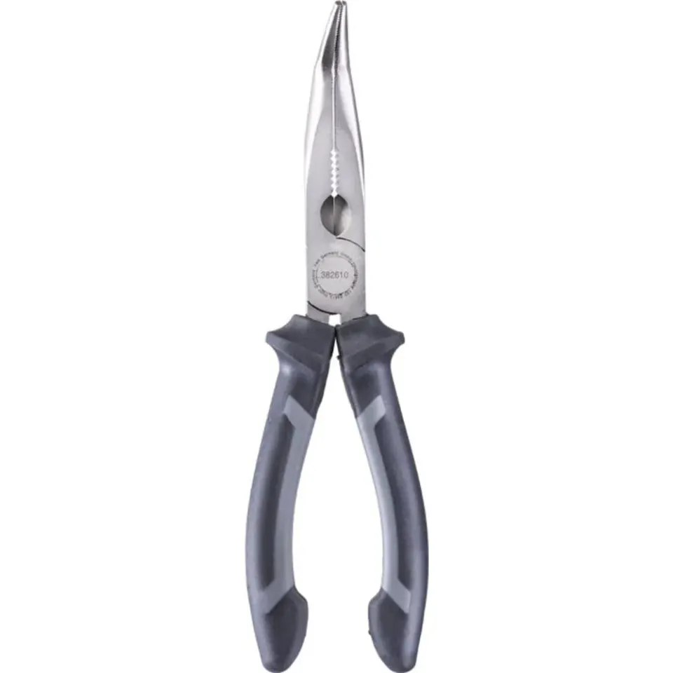 KWB pinza a becchi mezzotondi piegati 200 mm acciaio