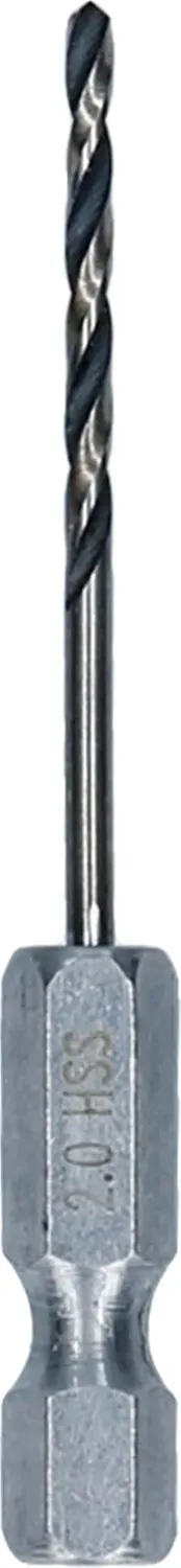 Bosch Expert punta HSS metallo 2 mm attacco esagonale 1/4"