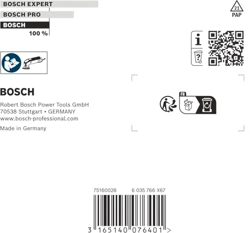 Bosch 2608000149 piastra levigatura delta velcro termoresistente