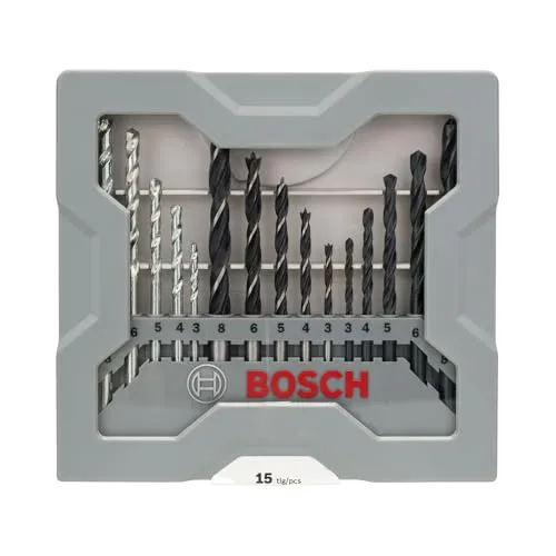 Bosch Expert Set Punte Miste 15 Pezzi Metallo Legno Pietra
