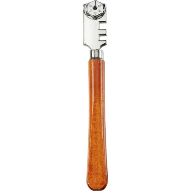 KWB 1771-00 Tagliavetro 6 Rotelle Manico Legno